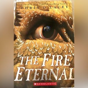 The Fire Eternal Chris D'Lacey Dragon book bestseller paperback